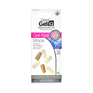 GeliQ Gel Nail Strips - Sparkling Nude