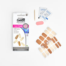 GeliQ Gel Nail Strips - Sparkling Nude