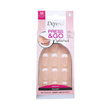 PRESS & GO FRENCH LOOK ROSA MEDIUM SQUARE