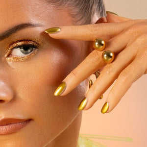 NEW! GeliQ Effects Metallic Ink Gold 10132