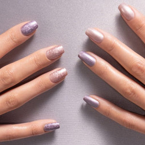 NEW! GeliQ Effects Metallic Marble Amethyst 10127