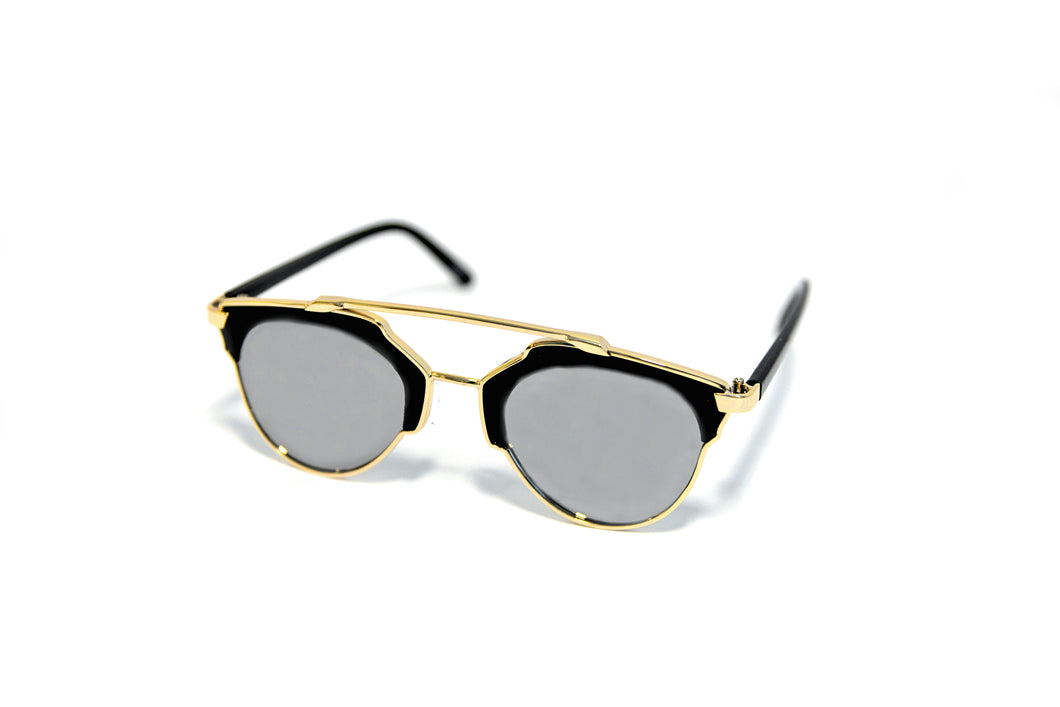 Solbriller Vintage Svarte