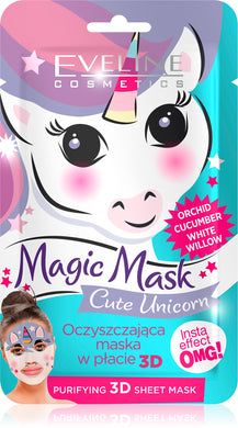 Magic Mask Cute Unicorn Purifying 3D Sheet Mask